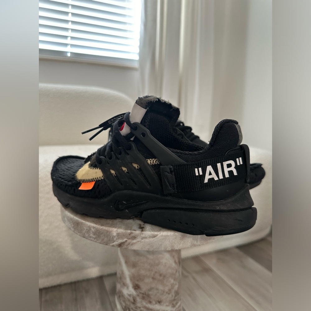 Nike Air Presto x Off-White ‘The Ten’ Black/White Cone 2018 Virgil Abloh Size 6